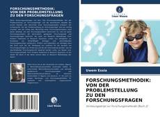 Buchcover von FORSCHUNGSMETHODIK: VON DER PROBLEMSTELLUNG ZU DEN FORSCHUNGSFRAGEN