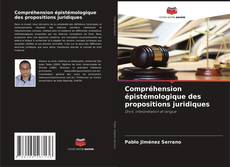 Compréhension épistémologique des propositions juridiques kitap kapağı