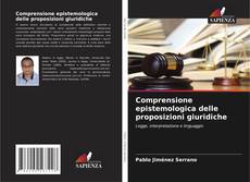 Buchcover von Comprensione epistemologica delle proposizioni giuridiche