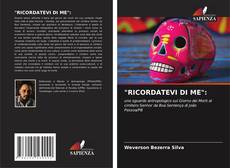 Bookcover of "RICORDATEVI DI ME":