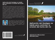 Capa do livro de Aplicación del Geobgas no tejido para controlar la erosión del lecho del río 