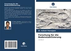 Buchcover von Forschung für die Bodenstabilisierung