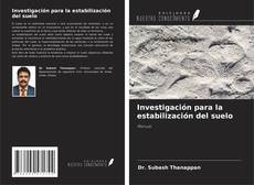 Couverture de Investigación para la estabilización del suelo