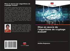 Capa do livro de Mise en œuvre de l'algorithme de cryptage évolutif 