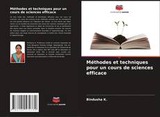 Buchcover von Méthodes et techniques pour un cours de sciences efficace