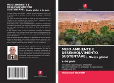 Buchcover von MEIO AMBIENTE E DESENVOLVIMENTO SUSTENTÁVEL Níveis global e de país
