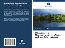 Buchcover von Klimaanalyse, Management von Wasser- und Landökosystemen