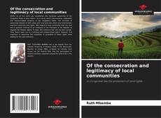 Buchcover von Of the consecration and legitimacy of local communities