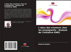 Portada del libro de L'abus des examens chez les enseignants : Analyse de l'initiative KNEC