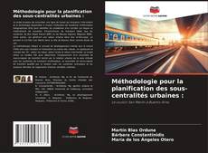 Copertina di Méthodologie pour la planification des sous-centralités urbaines :