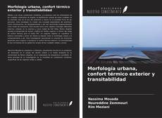 Bookcover of Morfología urbana, confort térmico exterior y transitabilidad