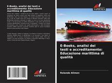 E-Books, analisi dei testi e accreditamento: Educazione marittima di qualità kitap kapağı