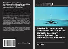 Buchcover von Estudio de caso sobre la institucionalización de los servicios de agua y saneamiento en los asentamientos informales