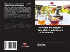 Bookcover of Thym des montagnes : Une plante médicinale traditionnelle