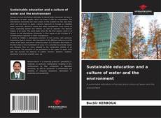 Copertina di Sustainable education and a culture of water and the environment