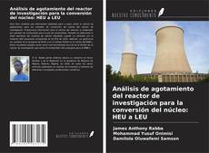 Capa do livro de Análisis de agotamiento del reactor de investigación para la conversión del núcleo: HEU a LEU 
