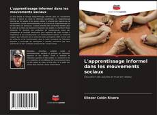 Buchcover von L'apprentissage informel dans les mouvements sociaux