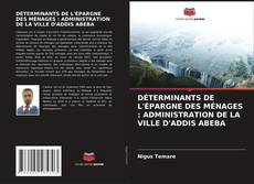 Обложка DÉTERMINANTS DE L'ÉPARGNE DES MÉNAGES : ADMINISTRATION DE LA VILLE D'ADDIS ABEBA