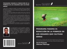 Обложка PROGRAMA FADAMA III: REDUCCIÓN DE LA POBREZA EN LOS HOGARES QUE CULTIVAN ARROZ
