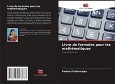 Couverture de Livre de formules pour les mathématiques