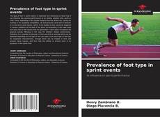 Copertina di Prevalence of foot type in sprint events
