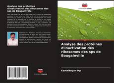 Copertina di Analyse des protéines d'inactivation des ribosomes des sps de Bougainville