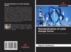 Buchcover von Standardization of solid dosage forms