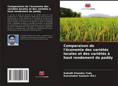 Portada del libro de Comparaison de l'économie des variétés locales et des variétés à haut rendement de paddy