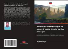 Buchcover von Impacts de la technologie du biogaz à petite échelle sur les ménages