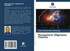 Buchcover von Management: Allgemeine Theorien