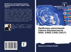 Buchcover von Проблемы резолюций Совета Безопасности ООН, S/RES 2348 (2017)