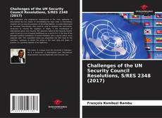 Copertina di Challenges of the UN Security Council Resolutions, S/RES 2348 (2017)