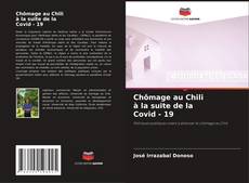 Capa do livro de Chômage au Chili à la suite de la Covid - 19 