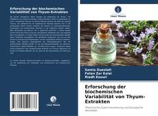 Buchcover von Erforschung der biochemischen Variabilität von Thyum-Extrakten