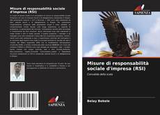 Copertina di Misure di responsabilità sociale d'impresa (RSI)