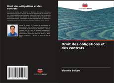 Buchcover von Droit des obligations et des contrats