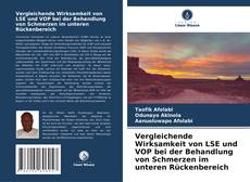 Обложка Vergleichende Wirksamkeit von LSE und VOP bei der Behandlung von Schmerzen im unteren Rückenbereich
