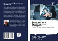 Деонтология и бухгалтерская экспертиза kitap kapağı