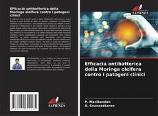 Buchcover von Efficacia antibatterica della Moringa oleifera contro i patogeni clinici