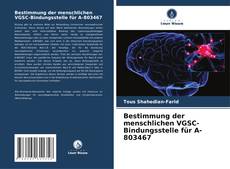 Portada del libro de Bestimmung der menschlichen VGSC-Bindungsstelle für A-803467