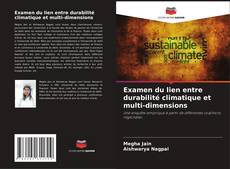 Capa do livro de Examen du lien entre durabilité climatique et multi-dimensions 