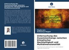 Portada del libro de Untersuchung des Zusammenhangs zwischen klimatischer Nachhaltigkeit und Multidimensionalität