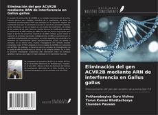 Capa do livro de Eliminación del gen ACVR2B mediante ARN de interferencia en Gallus gallus 