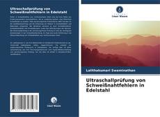 Bookcover of Ultraschallprüfung von Schweißnahtfehlern in Edelstahl