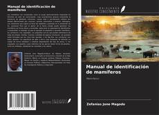 Manual de identificación de mamíferos kitap kapağı