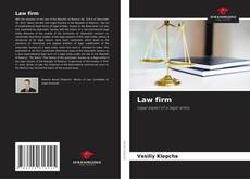 Couverture de Law firm