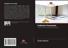 Cabinet d'avocats kitap kapağı