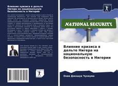Capa do livro de Влияние кризиса в дельте Нигера на национальную безопасность в Нигерии 