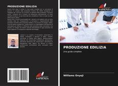 Buchcover von PRODUZIONE EDILIZIA