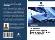 Portada del libro de Ein Test zur Sensibilisierung für Cyberkriminalität unter B.Ed. Studenten